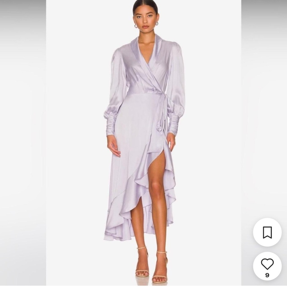 Zimmermann Lavender Midi Dress